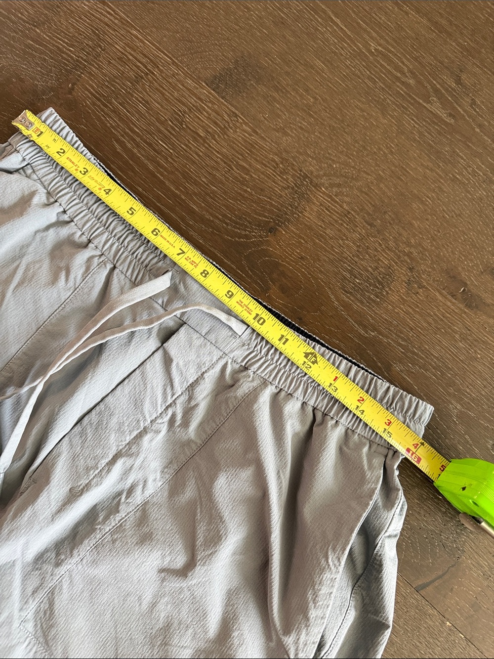 lululemon athletica Gray Athletic 5” Drawstring Shorts - Picture 6 of 7